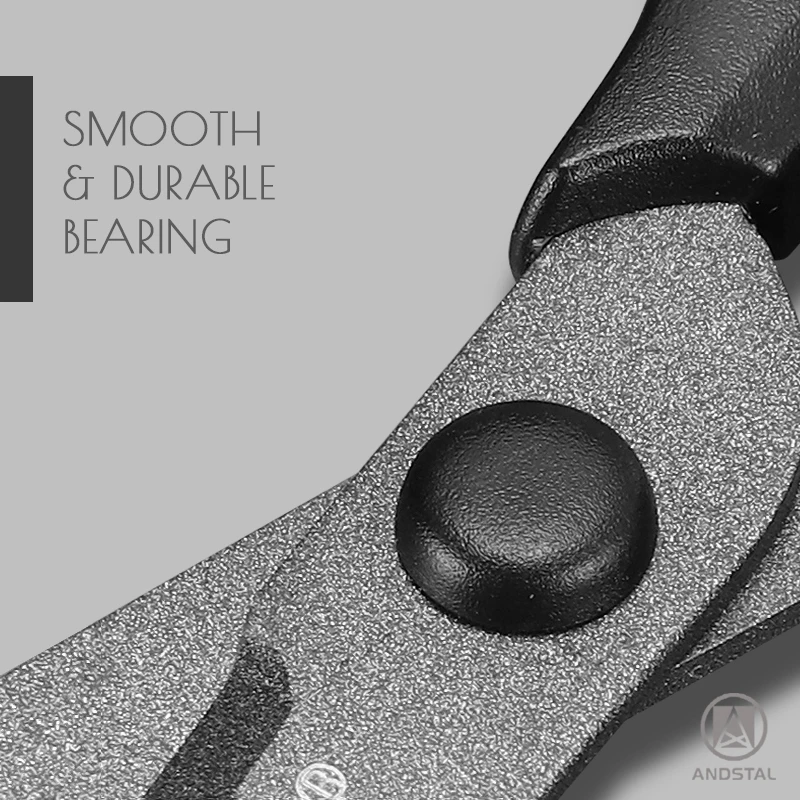 Andstal черные технологии антипригарные ножницы без ручки эргономичные лезвия для