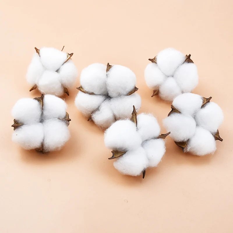 2/5/10 шт. белые хлопковые Цветочные материалы декоративные венки для автомобиля на