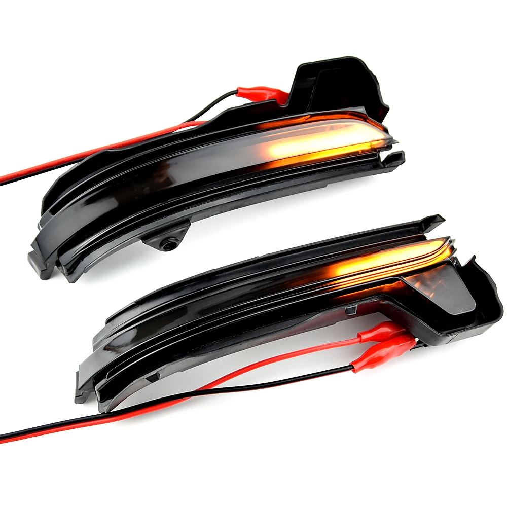 

2PCS Flowing Water For Skoda Kodiaq 2016-2020 LED Dynamic Turn Signal Light Sequential Rearview Side Mirror Blinker Indicator