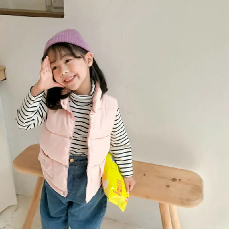 Детская куртка на молнии для девочек теплая верхняя одежда осень и зиму