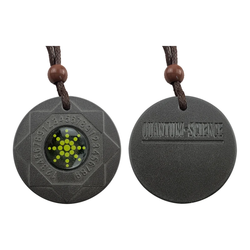 Желтое подсолнечное мужское ожерелье из лавы квантовая энергия духовное для