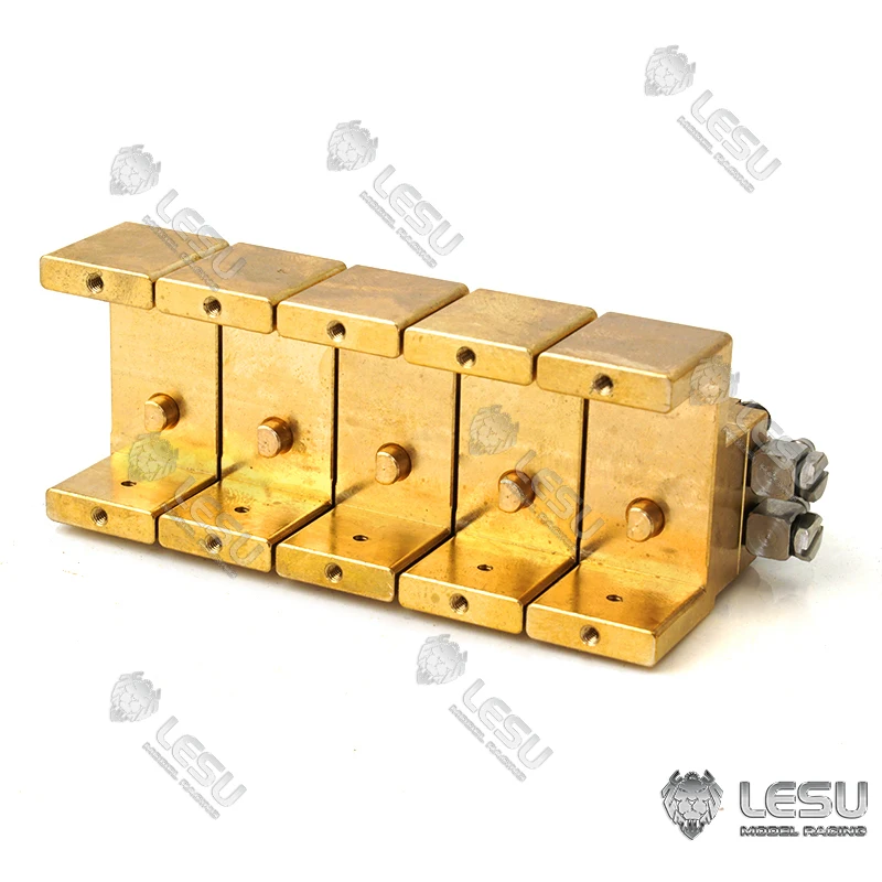 LESU металлический гидротехнический 5CH распределительный клапан для 1/14 RC самосвал