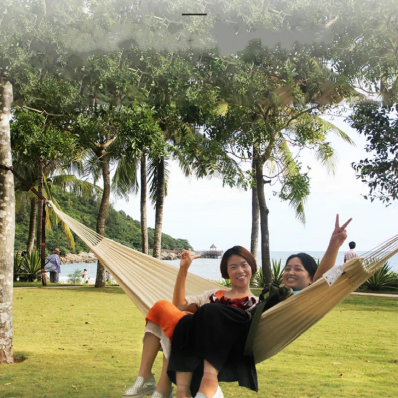 Online Tempat Tidur Gantung Luar Ruangan Portabel Antirollover Kanvas Tempat Tidur Gantung Dewasa Anak-anak Rumah Tempat Tidur Gantung Perjalanan Luar Ruangan Kursi Ayunan Berkemah