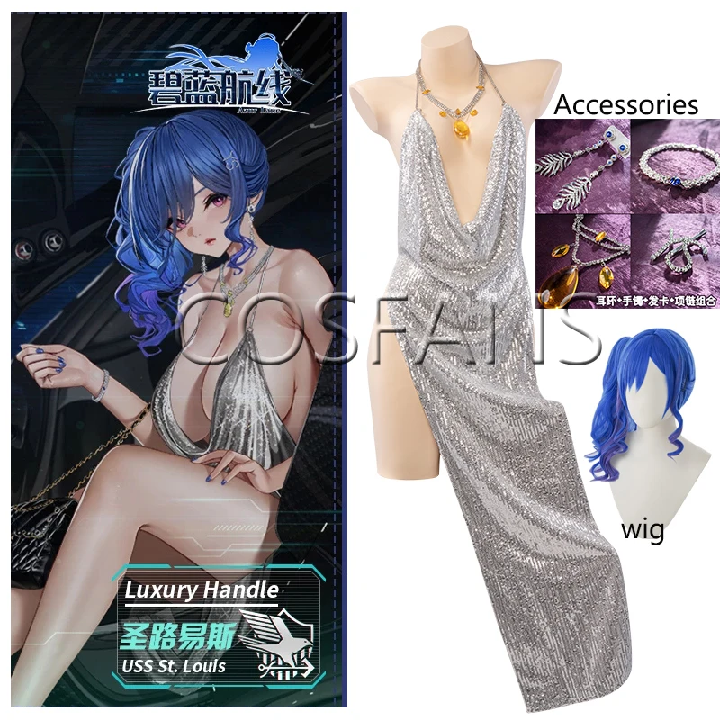 Аниме! Платье для костюмированной вечеринки в стиле Сент-Луис |