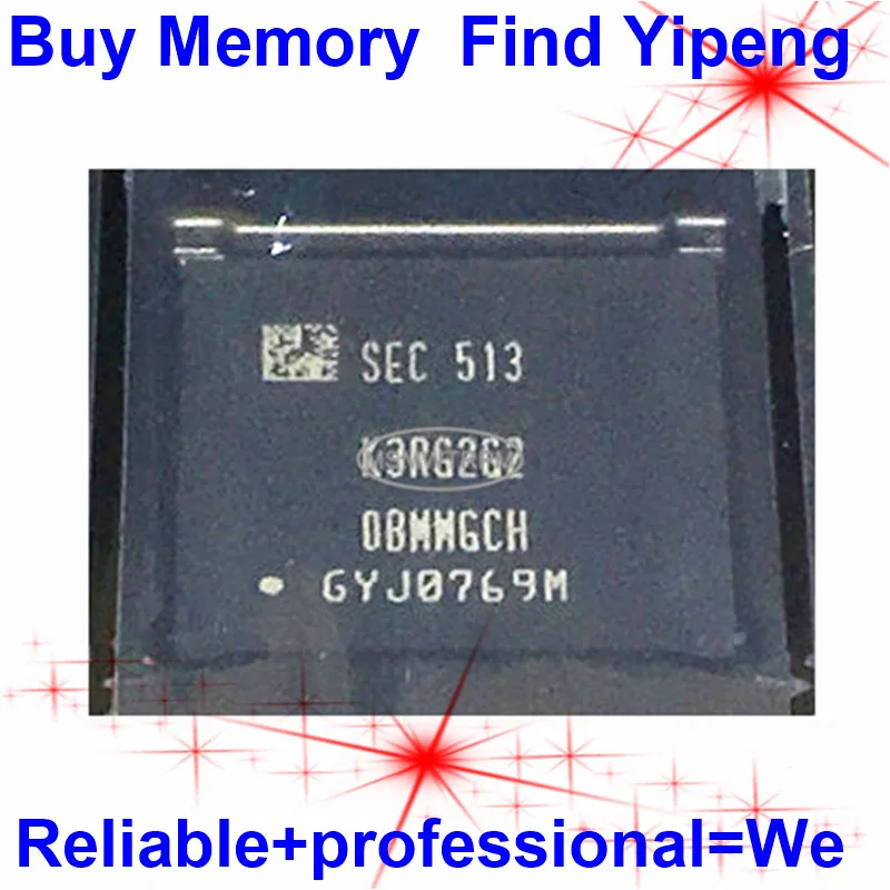 Флэш-чип K3RG2G2 366FBGA LPDDR4 3200 Мбит/с 4 Гб для мобильных телефонов планшетов ноутбуков DDR LPDDR