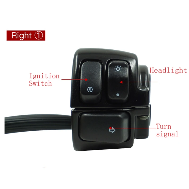 1 Pair for Motorcycle Harley Davidson Prince Cruise Seat Switch Combination Handlebar | Автомобили и мотоциклы