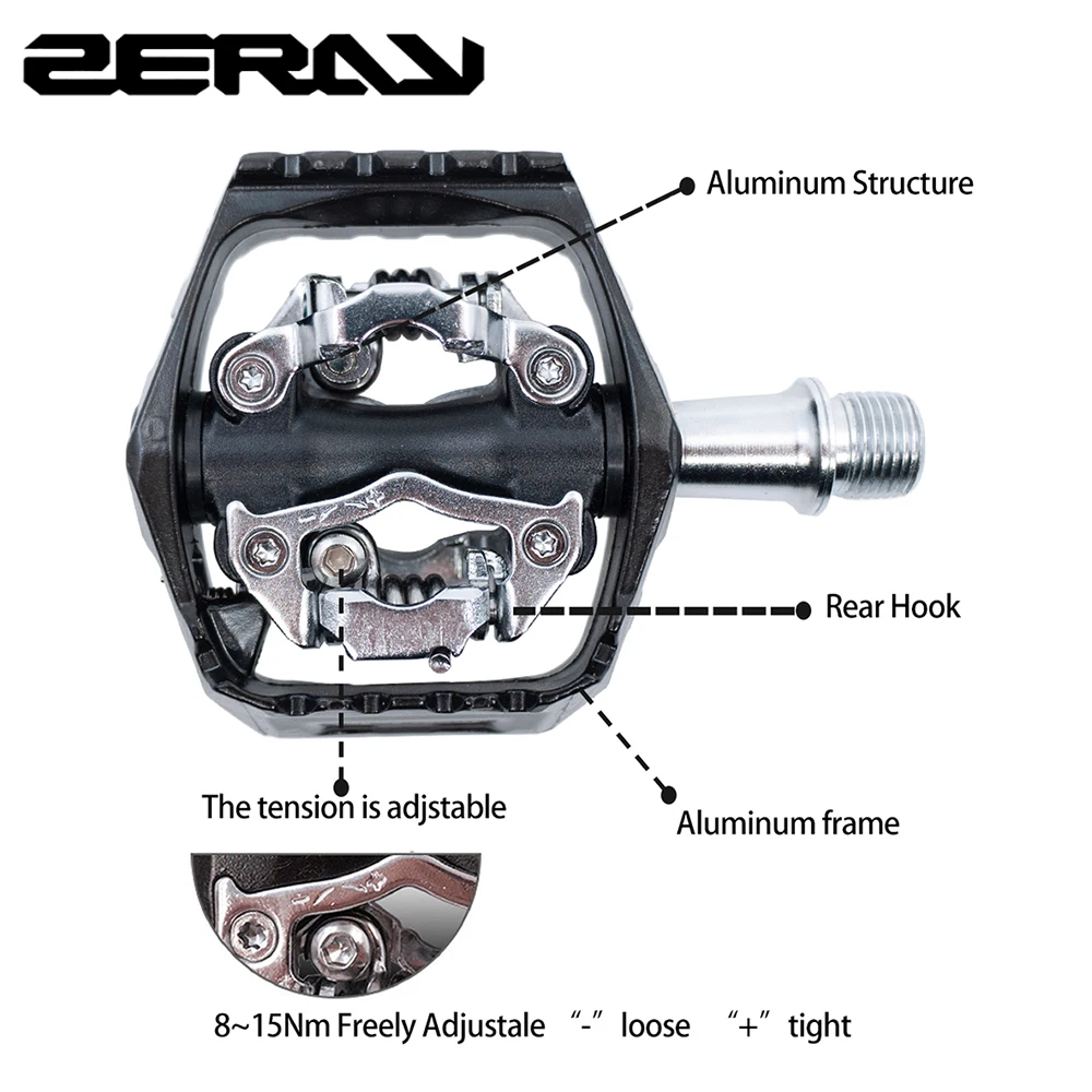 ZERAY 106S многофункциональная двухсторонняя педаль горного велосипеда
