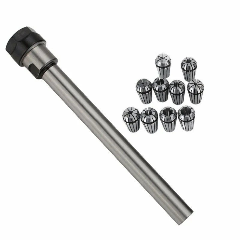 

Spring Collet C16-ER16A-150L Straight Shank Chuck Drilling Lathe Tool Replace