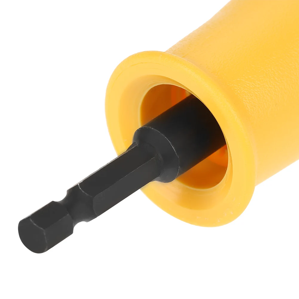 Патрон адаптер для дрели удлинитель с шестигранным хвостовиком угловой 90