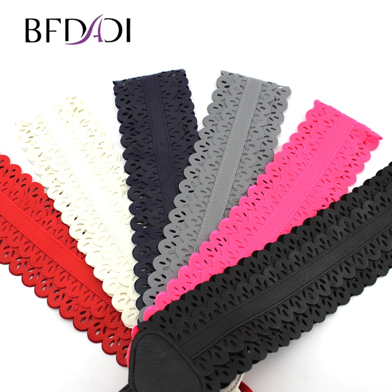 Европейский стиль корейский женский пояс в форме цветка широкий аксессуары для