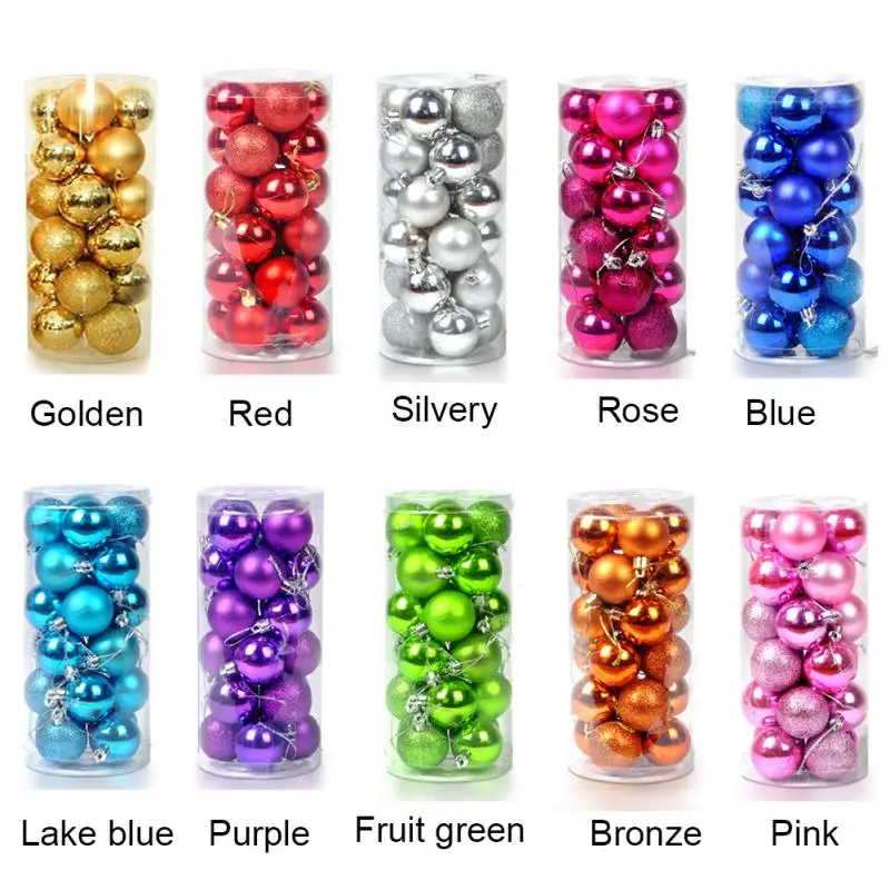 Подвесные Украшения для рождественской елки круглые шары подвесные