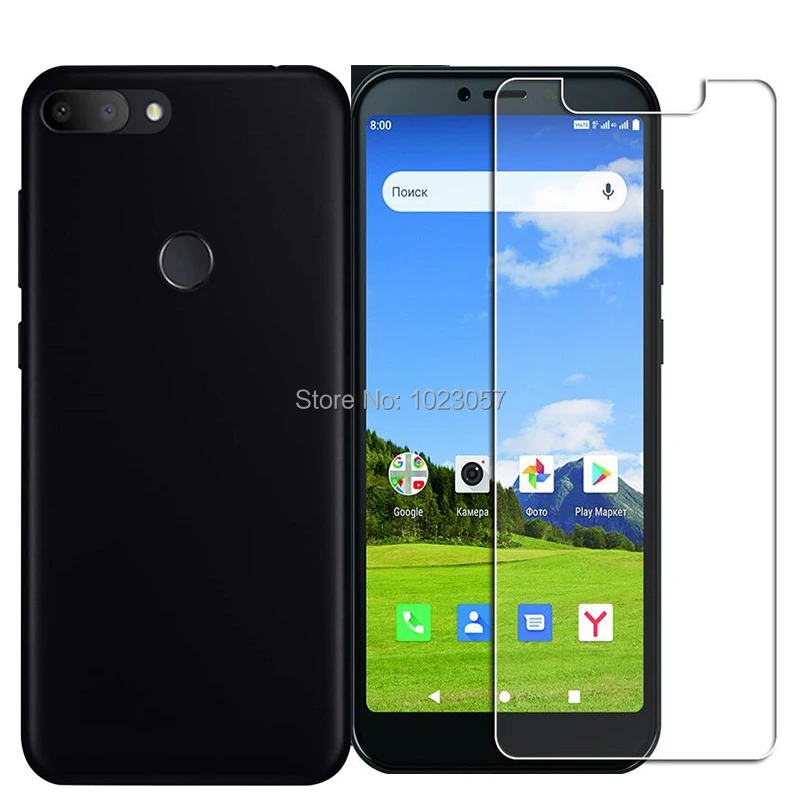 Для Philips S561Cover + для S561 защитная пленка из закаленного стекла S561|Бамперы| |