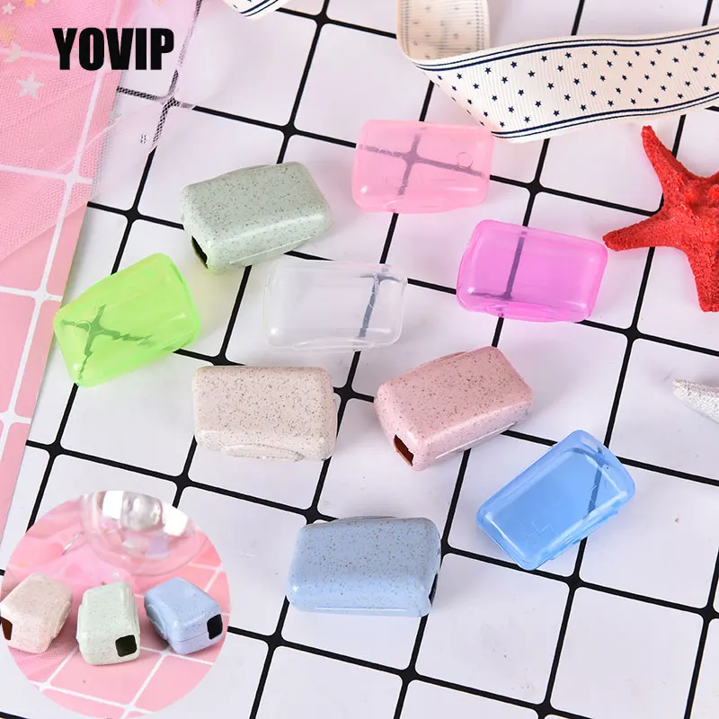 

4/5Pcs/set Travel Tooth Brush Head Cover Holder Toothbrush Headgear Hiking Camping Brush Cap Case