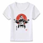 Детская одежда футболка Best папа мира Терминатор Арнольд я вернусь футболка куртка из искусственной кожи для мальчиков и девочек рубашки для малышей, футболки