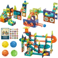 magnetic building blocks magnet maze ball track blocks magnetic designer construction set educational toys for children gift