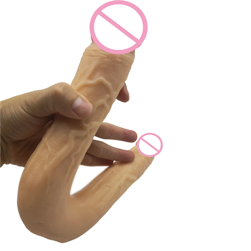 Double Ended Dildo Lesbian Sex Toys For Women Dong Gode Gay Long Huge Realistic Penis Dildos Glans | Красота и здоровье