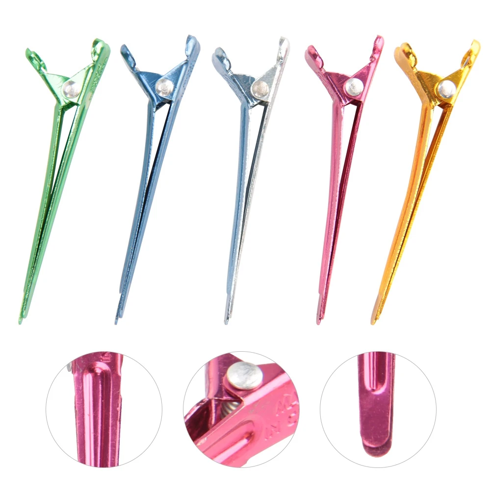 50 шт./кор. алюминиевые заколки для волос пружинные женские салонные