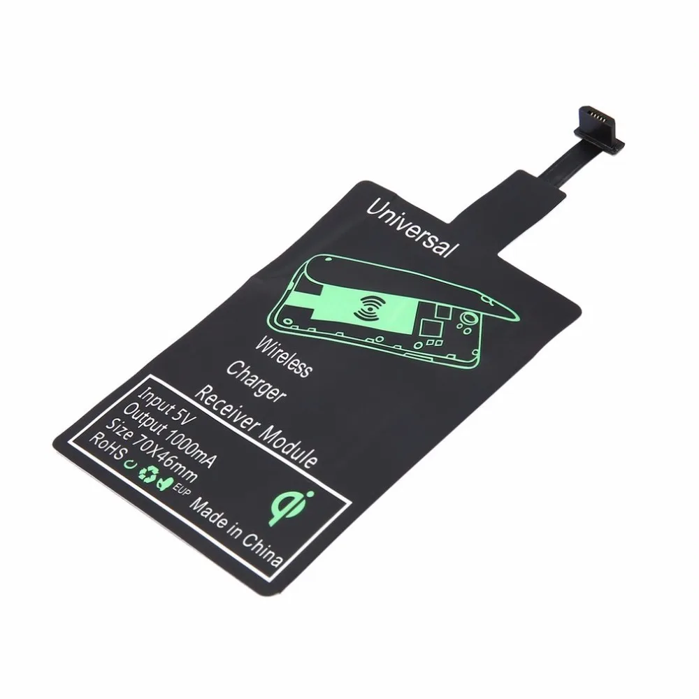 high quality portable universal qi wireless charger receiver lightweight charging adapter pad coil for android system free global shipping