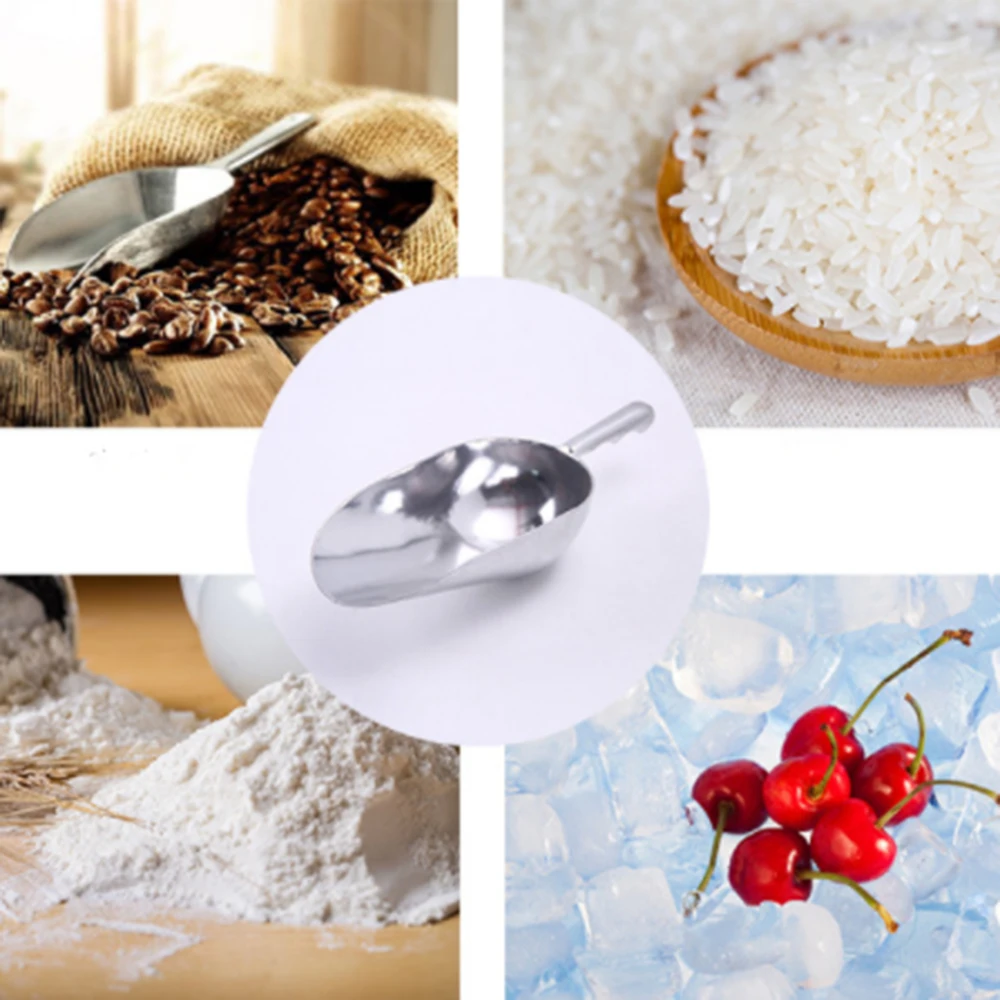 Нержавеющая сталь совок для льда Еда шведского стола моноблок совки Лопата