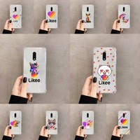 likee phone case transparent for oneplus meizu meitu m 7 8 9 16 17 t pro xs moible bag