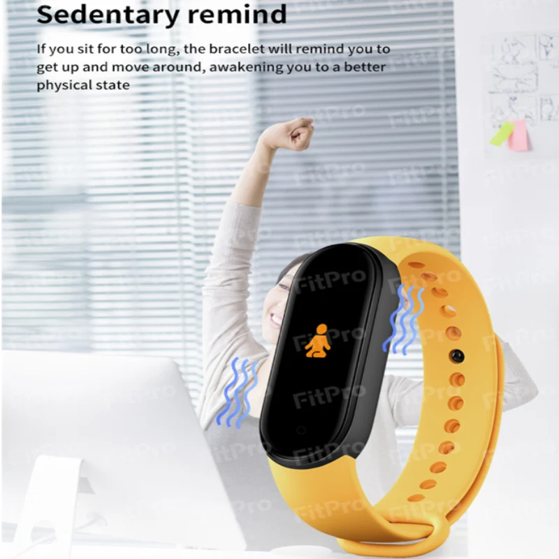 Смарт-браслет M6 с пульсометром и тонометром фитнес-трекер смарт-браслет для IPhone