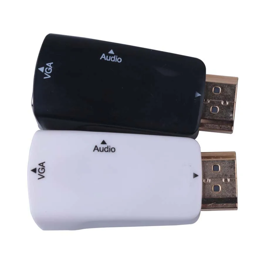 Elistooop преобразователь HDMI совместимый с аудиокабелем для ПК ноутбуков планшетов