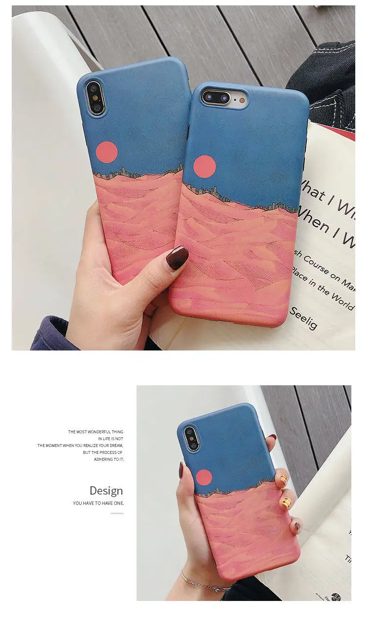 Закат пустыни город картина из песка жесткий чехол для xiaomi MI9 MI9SE MI8 MI8SE MI8Lite, Redmi Note 7 Pro, MI6, A2, mix2s