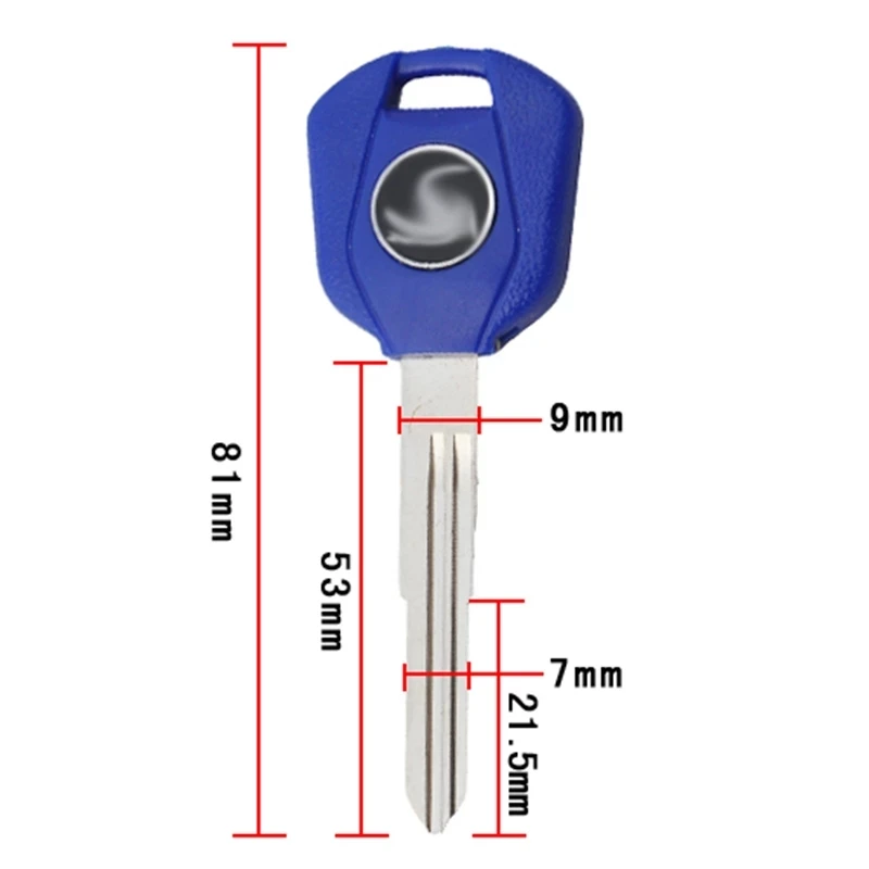 3 шт. мотоцикл необработанное лезвие пустой ключ красные черные синие для Yamaha