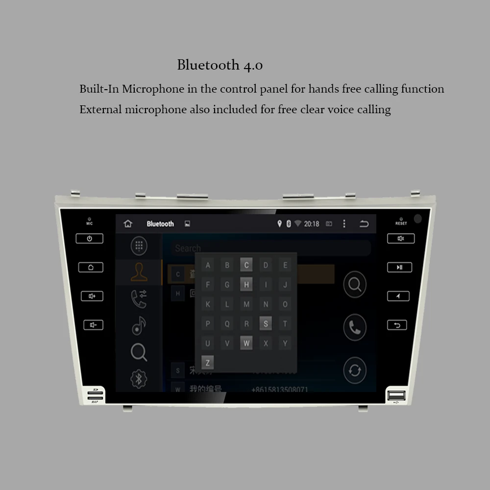 Автомобильный GPS-навигатор на Android 10 0 для TOYOTA CAMRY 2007-2011 автомобильное радио стерео