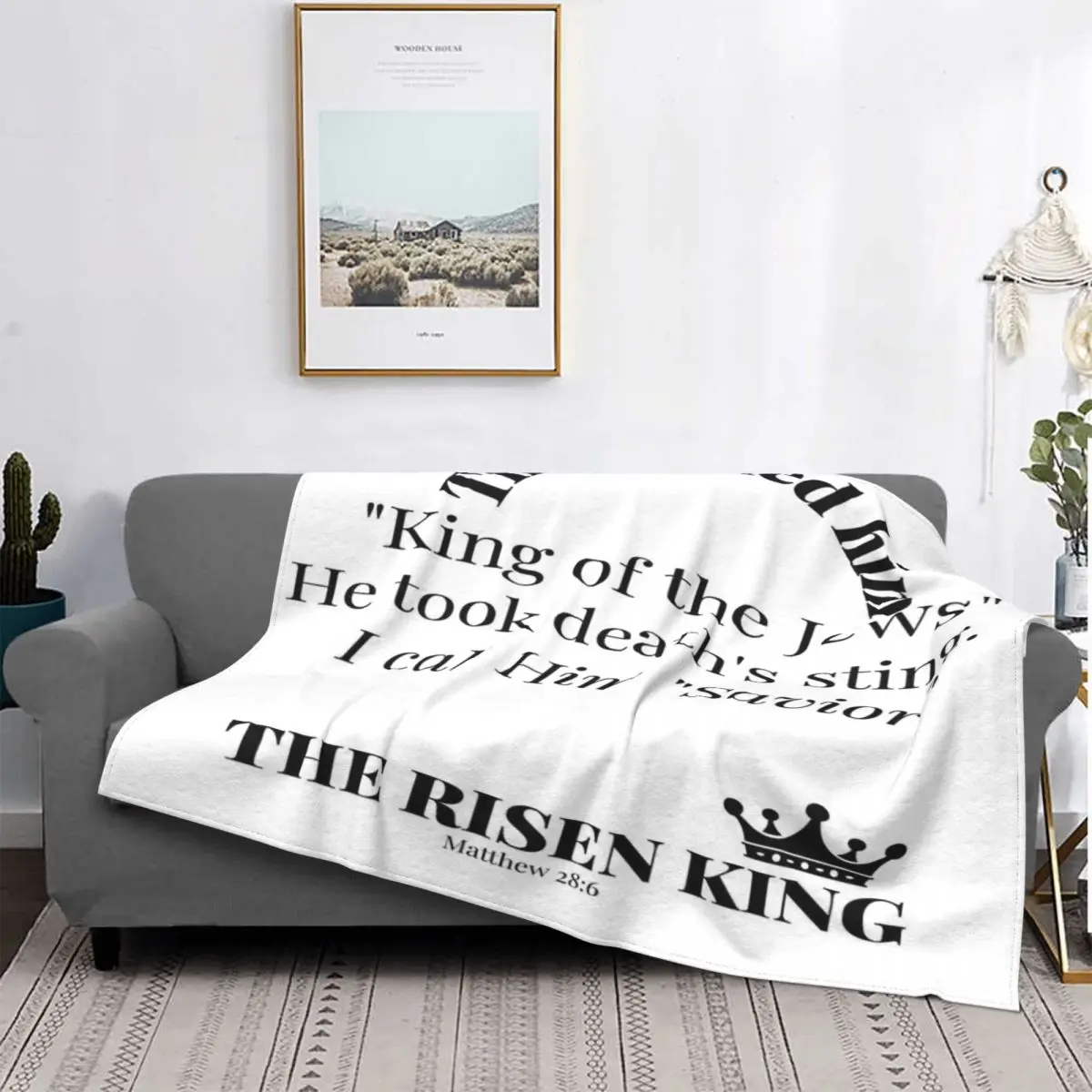 

Manta a cuadros del rey de los judios, colcha de playa, manta térmica, colcha de Picnic