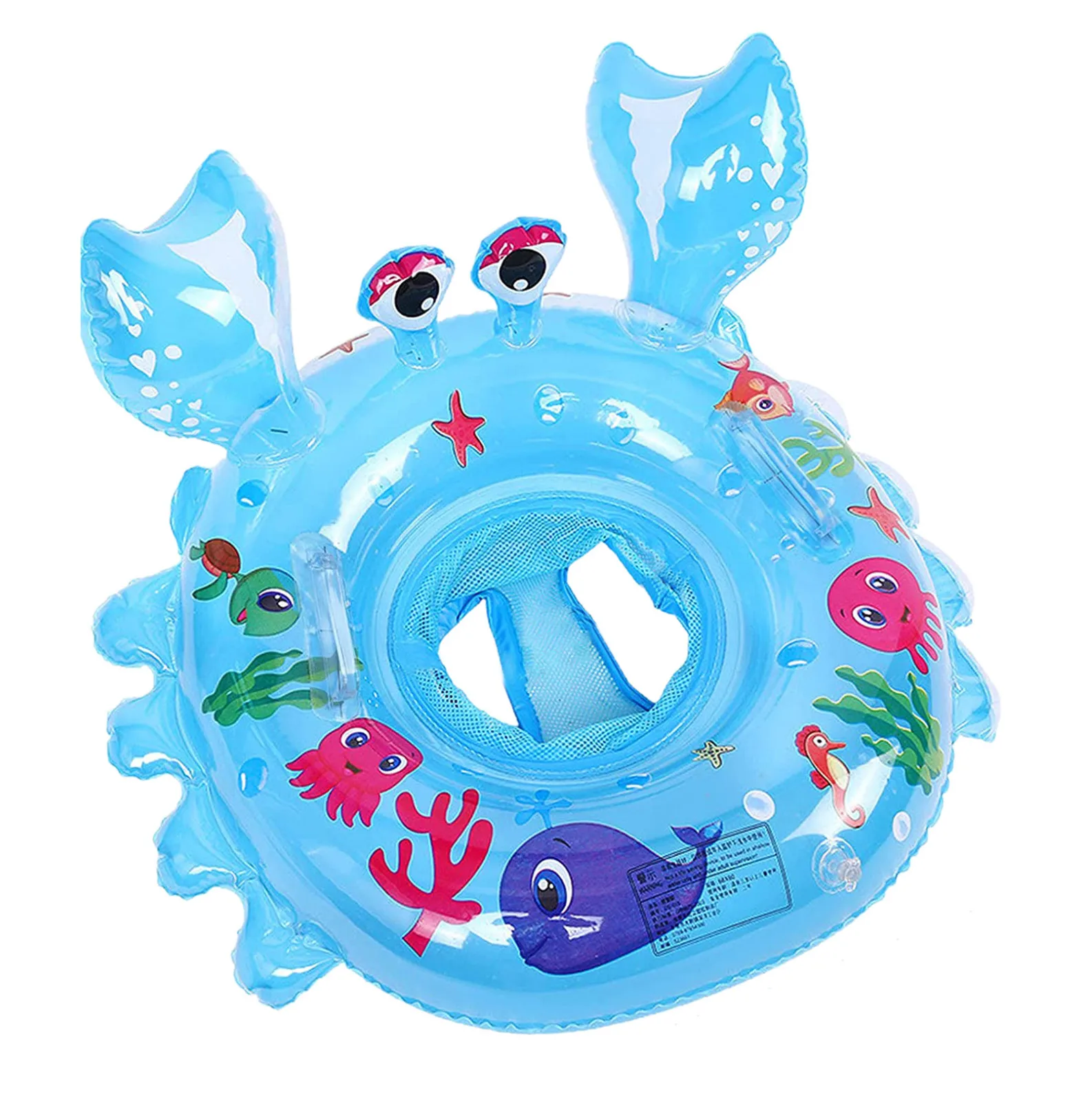

Inflatable Floating Ring for Baby 2021 Toddler Kids Floating Swimming Suit Suitable 1-3 Year Animal Printed Summer надувной круг