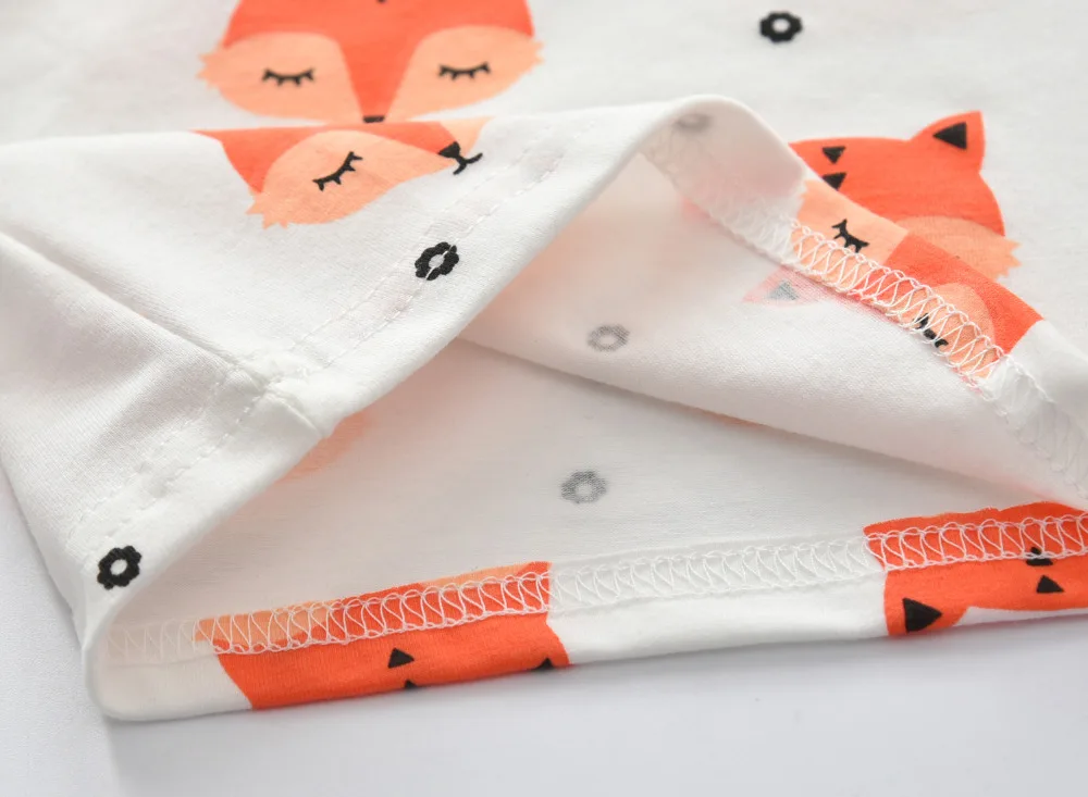 2 шт./комплект платье с длинным рукавом и принтом лисы повязка на голову | Мать