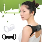 Поддерживающий Пояс для мужчин и женщин, регулируемый Корректор осанки, ключицы, спины, плеч, поясницы