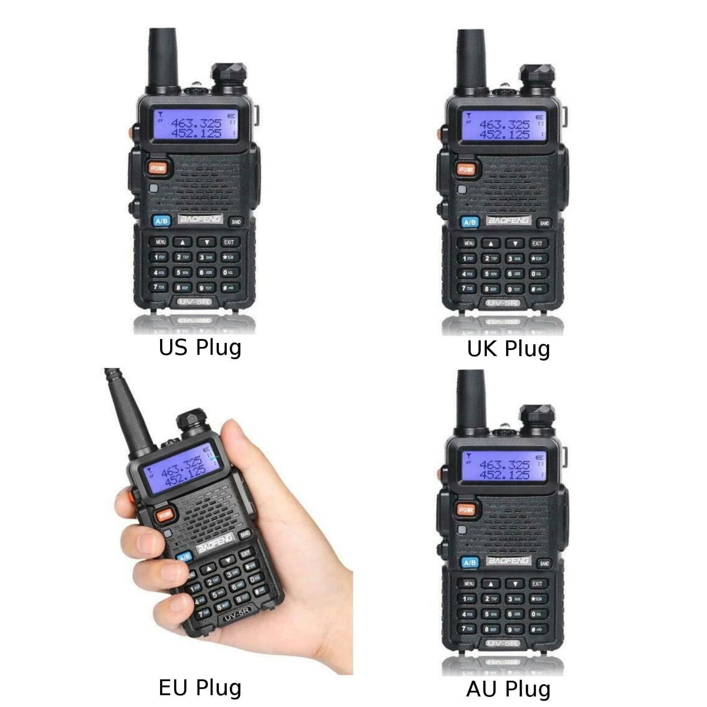 Профессиональная рация UV-5R приемопередатчик 5 Вт портативная для охоты