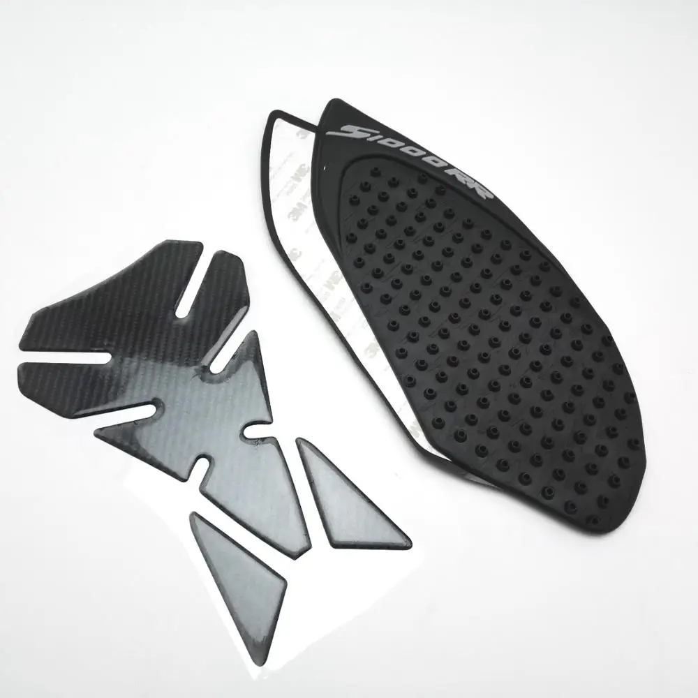 

Для S1000R S1000RR 2010 2011 2012 2013 14 15 противоскользящие топливные Углеродные подушечки для бака + боковые наколенники
