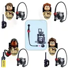 Детские фигурки из фильма Ghostbuster, фигурки призраков, Buster, Dr. Raymond Stantz, Stay Puft Marshmallow, строительные блоки для мужчин