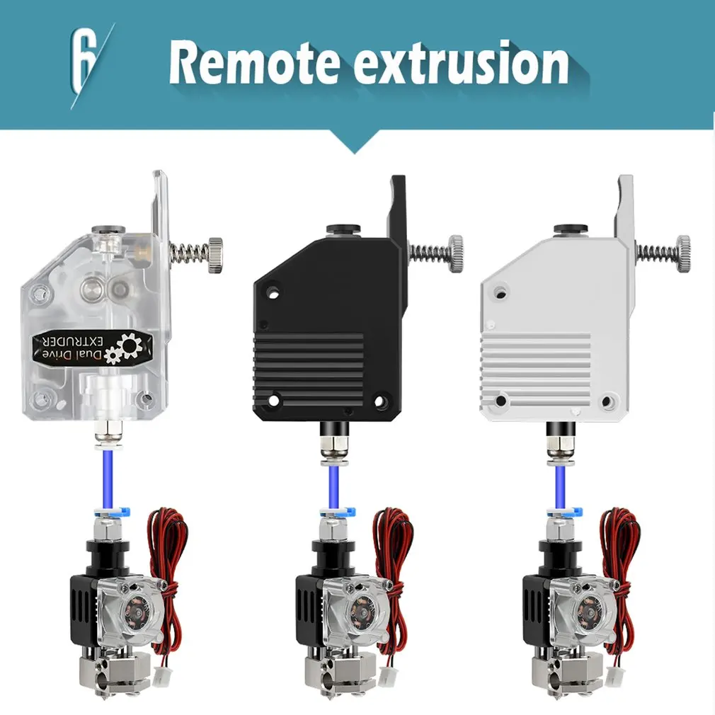 

All Metal 3D Printer MQ Mozzie Hotend Kit V6 Stainless Steel Nozzle For Ender 3 CR10 Prusa I3 MK3S Titan / Bmg Extruder