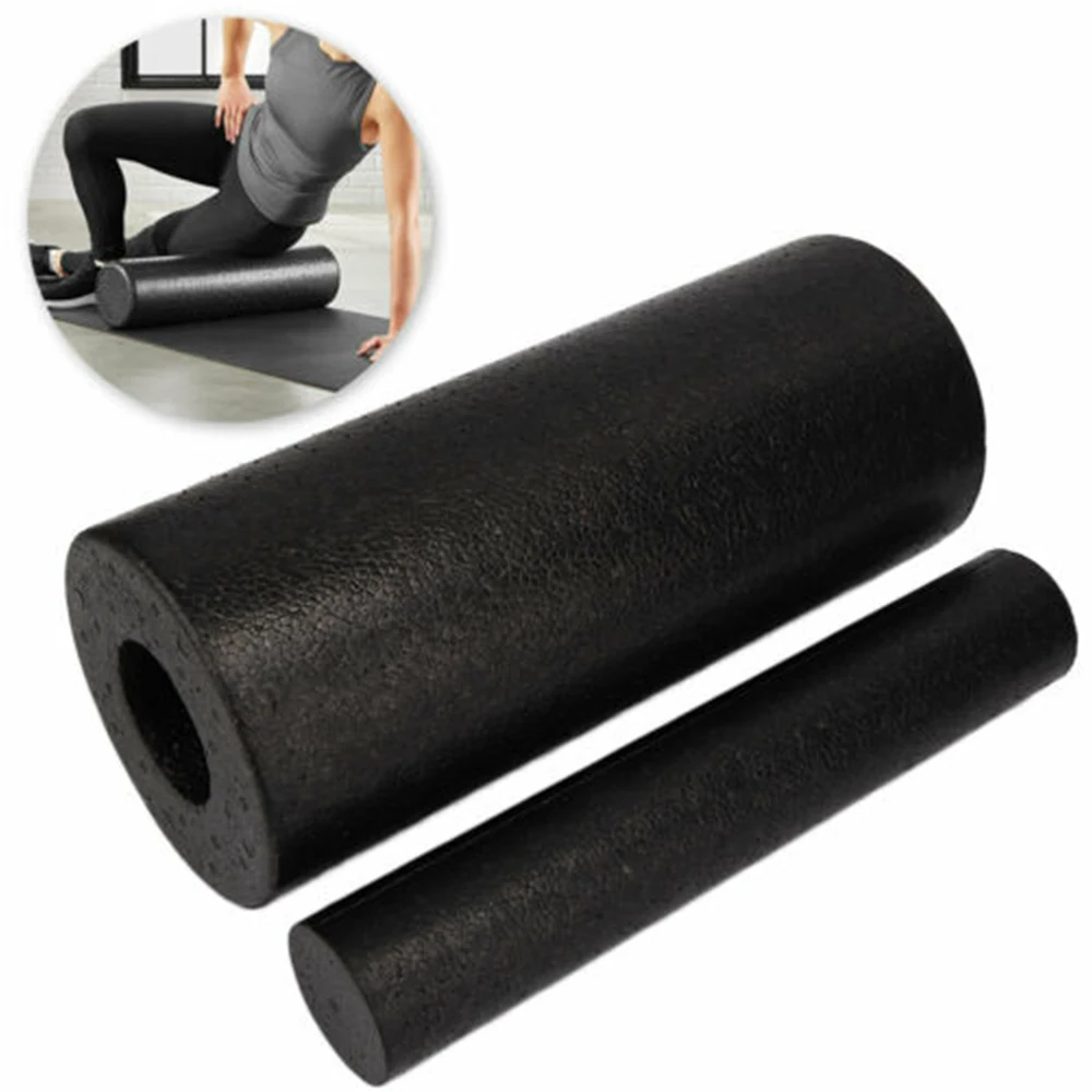 

2in1 Yoga Column Fitness Foam Roller Muscle Relax Roller Massage Shaft Body Exercises 33 x 14cm