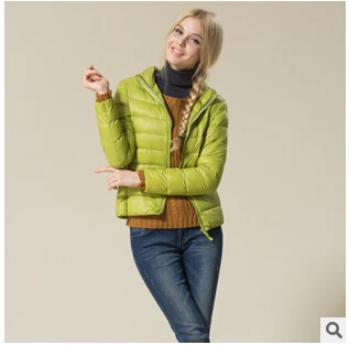 Женская парка на пуху теплая короткая куртка размера плюс новая модель CP0157 осень