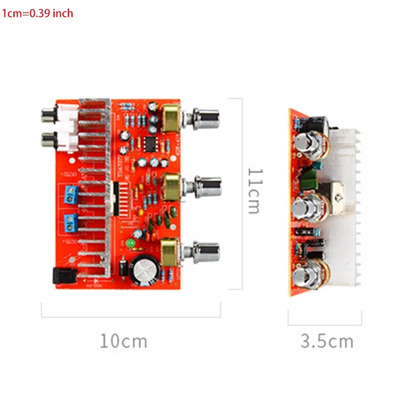 

27RA Assembed 40W TDA7377 Digital Dual Channel Stereo Amplifier Board AMP Adjustable