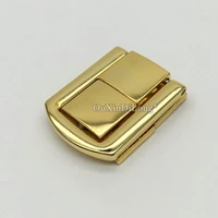 dhl shipping 1000pcslot 24x31mm zinc alloy gold lock buckle jewelry gift box wooden cases wine box lock hasps