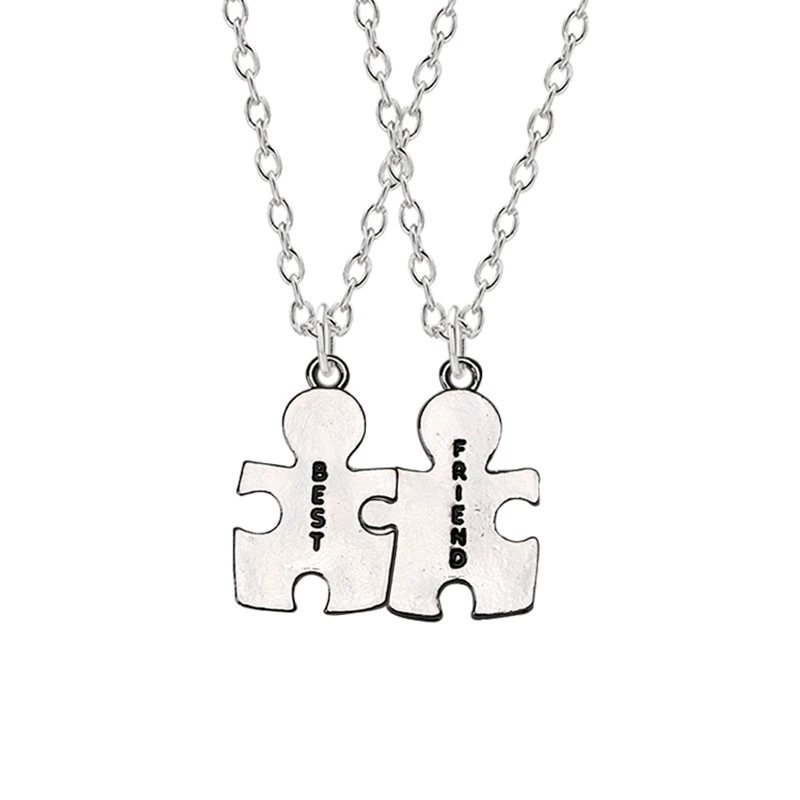 Новинка 2020 модное ожерелье подвеска для лучшего друга из сплава BFF Wild единичный