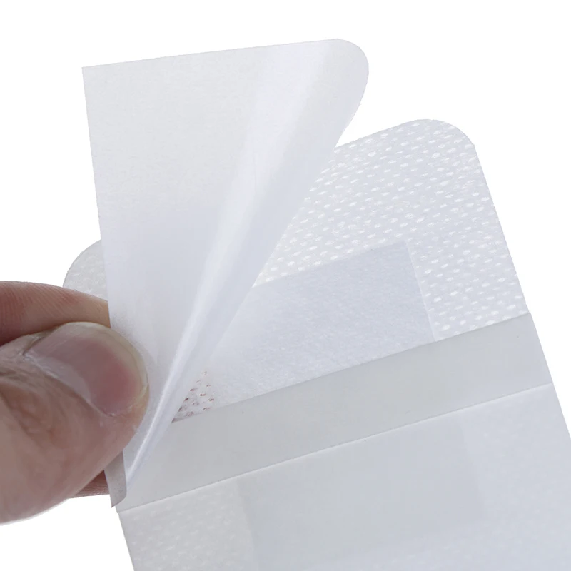 

8Pcs Hypoallergenic Non-woven Medical Adhesive Wound Dressing Band Aid Bandage Large Wound First Aid