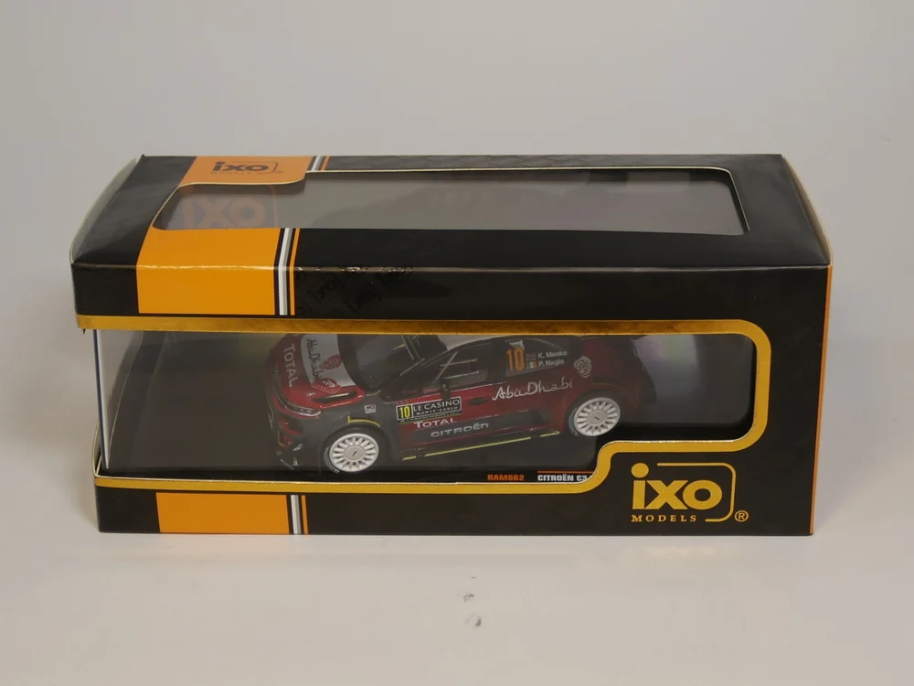 Ixo 1:43 Citroen C3 WRC#10 K, Meeke P. Nagle Rallye Monte-Carlo RAM662 литой модельный автомобиль