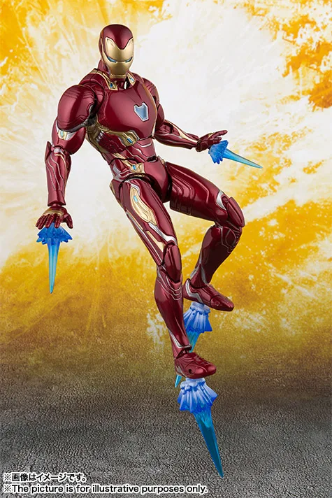 СВЧ Marvel Ironman MK50 Мстители Бесконечность войны шарнирные Фигурки игрушки на