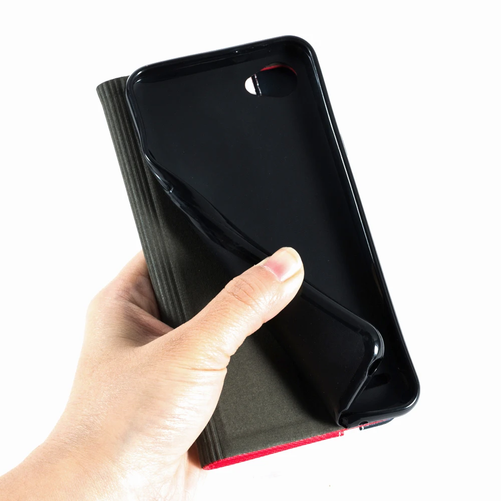 Чехол для телефона из искусственной кожи LG Q6 чехол книжка Q6A деловой Plus Мягкая