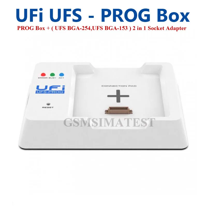 UFI коробка UFS ящик для инструментов Prog 153 + 254 адаптер розетки (UFS BGA ) 2 в 1 - купить по