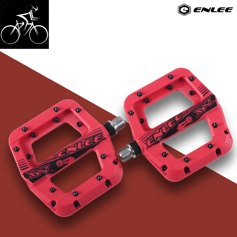 

Велосипедные педали MZYRH, ультралегкие нейлоновые молибденовые педали с уплотнением, прочные широкие, для горных велосипедов