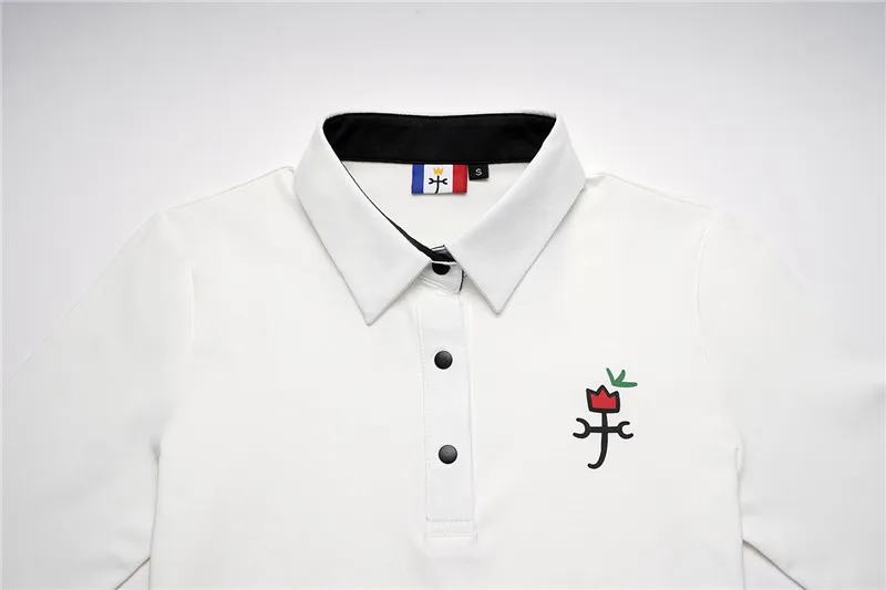 Женская спортивная одежда Q футболка с длинным рукавом для гольфа S XXL