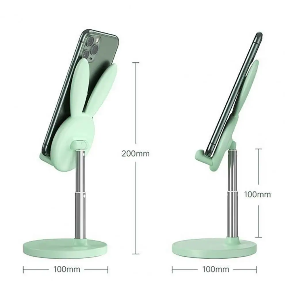 

Phone Holder Adjustable Reserved Charging Port ABS Easter Stand Bracket Rack for Easter Gifts